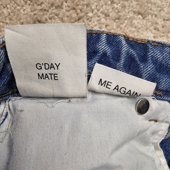 Rolla’s Original Cropped Straight G’Day Mate Jeans, size 26 - Picture 7 of 10